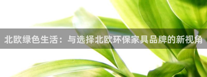tp钱包app里浏览器不能用了怎么办：北欧绿色生活：与选择北