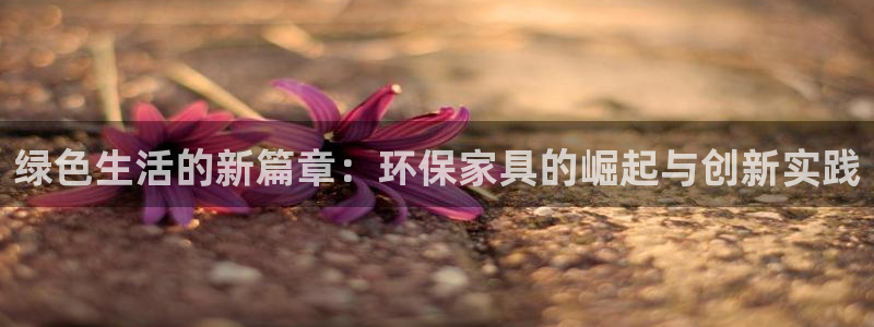 tpt钱包今日行情：绿色生活的新篇章：环保家具的崛起与创新实